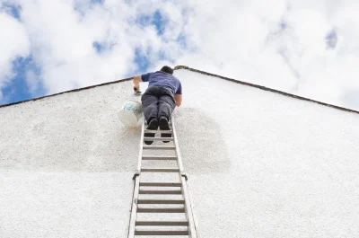Peinture extérieure à Gacé — façades et ravalement